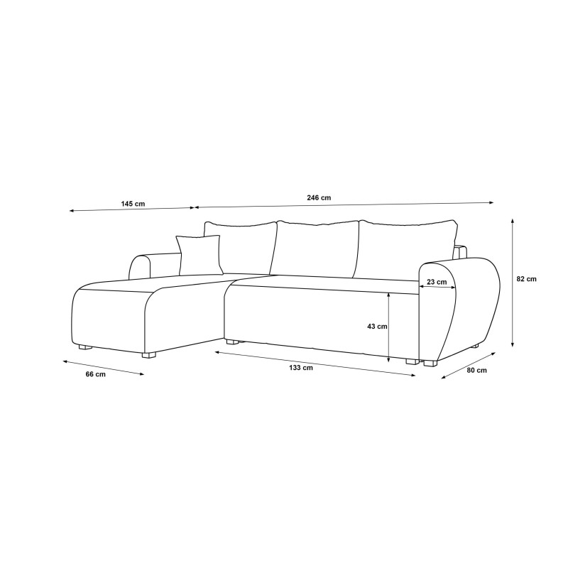 Ecksofa MOLISA | Cornero24.de