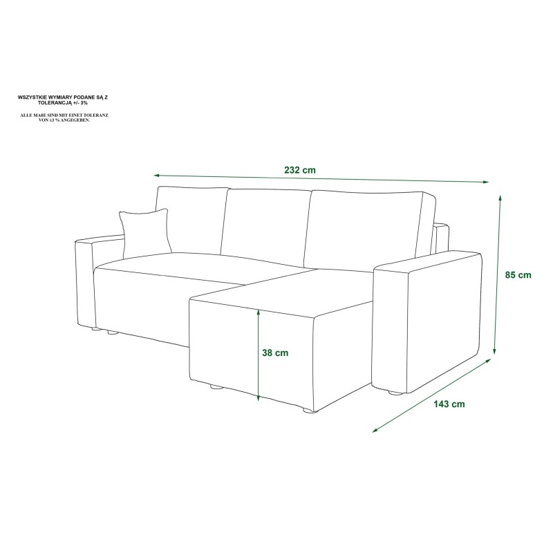 Ecksofa AMBRO | Cornero24.de