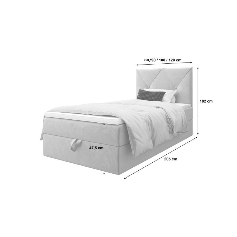 Łóżko kontynentalne ALTEA 120x200 | Cornero24.de